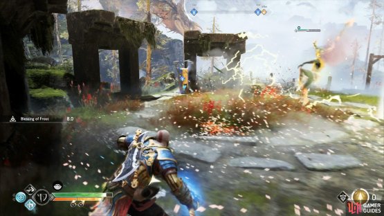 make use of Reginn&rsquo;s electricity to defeat the enemies.