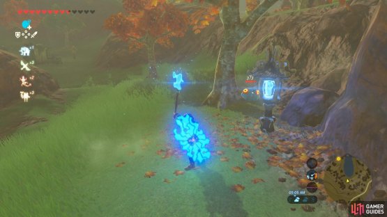 The best way to go is in a &ldquo;U&rdquo; shape around the lake area as shown on the minimap
