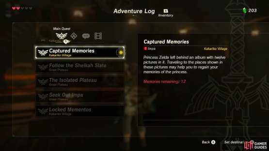 It&rsquo;s easiest and most efficient to complete alongside your journey to free the Divine Beasts, but it&rsquo;s up to you!