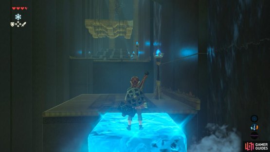 You can place the block anywhere, the water won&rsquo;t run you off.