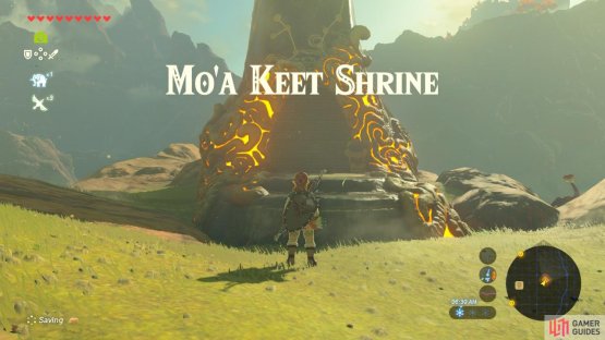 This Shrine is southeast of the Eldin Tower