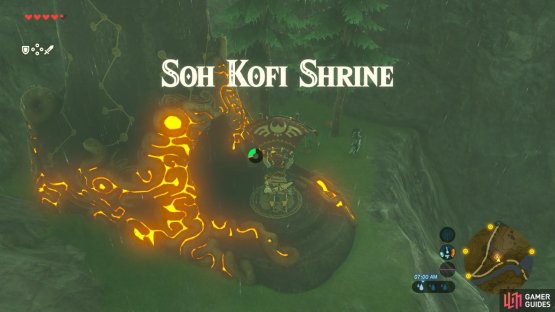 This Shrine is near where &ldquo;Reach Zora&rsquo;s Domain&rdquo; kicks off