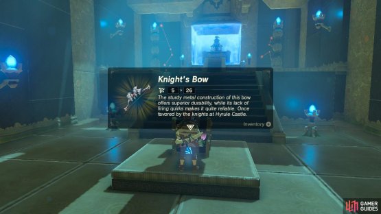 Grab the Knight&rsquo;s Bow on your way out