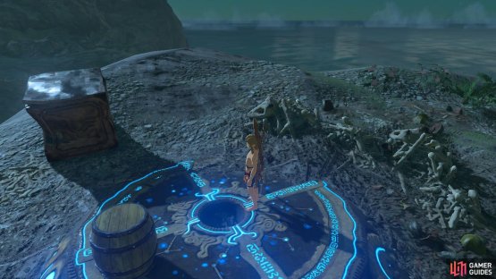Before you put the final orb into the pedestal, be sure to drop any items you&rsquo;d like to keep