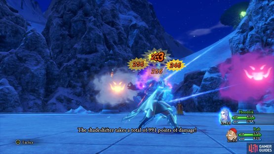 use Gyrfalcon Slash to drain the Shadeshifter&rsquo;s HP before finishing them all off.