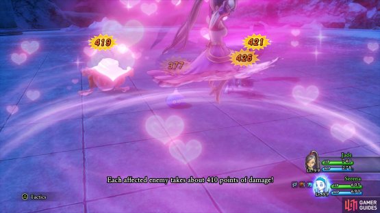 Jade&rsquo;s Pink Tornado is useful for the second battle.