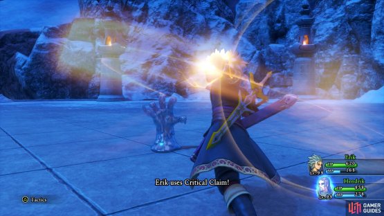 you&rsquo;ll have to make use of Erik&rsquo;s Critical Claim to defeat the Hardy Hands in the second battle.