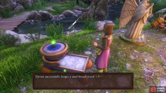 Forge a Steel Broadsword for the first riddle of Quest 31
