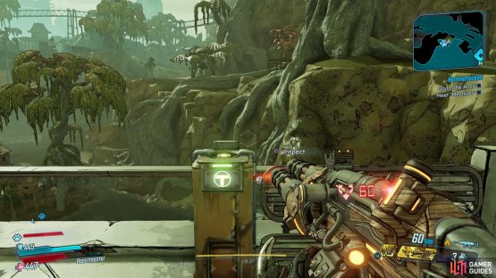 You&rsquo;ll be able to find the Typhon log overlooking the wilderness in the center of the map,