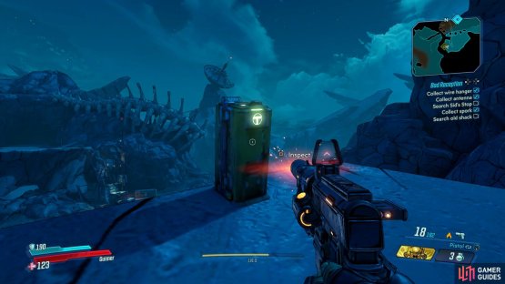you&rsquo;ll find this Log on the edge of the cliff overlooking Varkid Valley.
