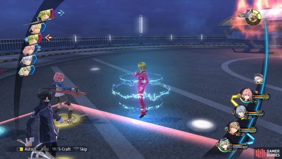 after this he’ll charge up an attack that you’ll need to impede.