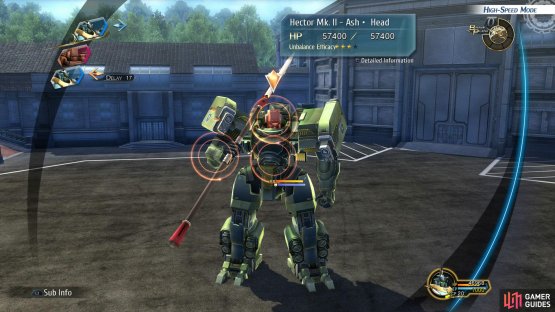Aim for Hector&rsquo;s body when he is in his Default Stance