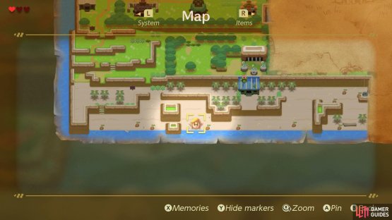 Head over to this location on the map to find Link&rsquo;s Sword,