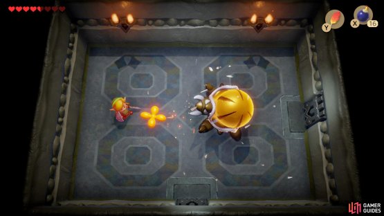 Dodge the Beetle&rsquo;s fire attacks, 