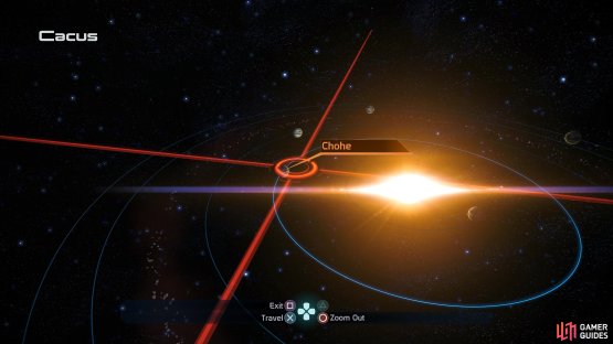 then make your way to the planet Chohe.