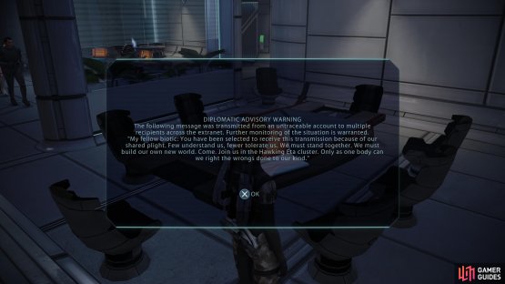 Hack a computer on the Citadel, in the Embassies