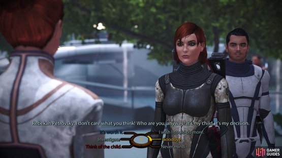 or Rebekah for Paragon/Renegade points using Charm and Intimidate.