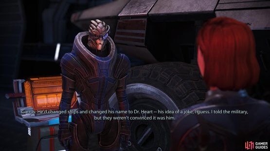 Keep speaking to Garrus on the Normandy to receive this Assignment
