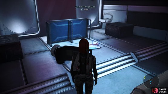 Return to Fist’s office after the events with Tali to find this disc on his computer