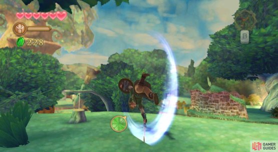 This is a vertical spin attack.
