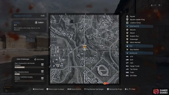 Head to this location of the map