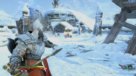 This camp will have you battle two Einherjar Riders.