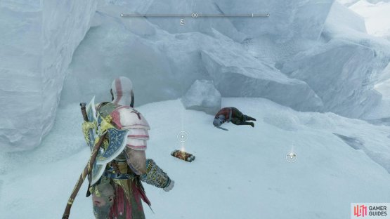 beyond which you’ll find the Mystical Heirloom and the Scroll - Receipt of Purchase near a dead dwarf.