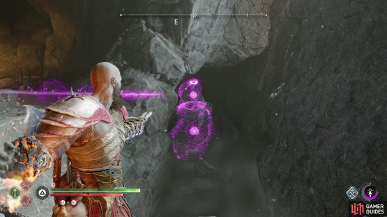 Use Runic Arrows on a pillar,