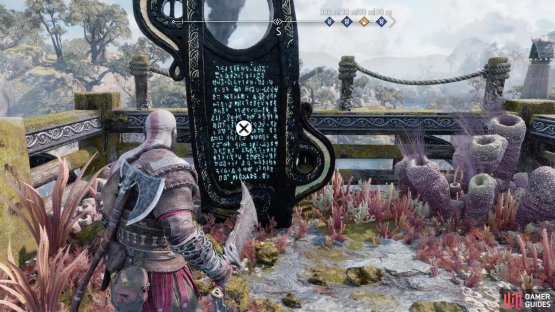 Examine a Lore Marker to get the “Regarding the Removal of Resources” entry.