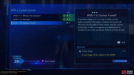 You will need to unlock M10-1-3 to find the Cactuar Summon