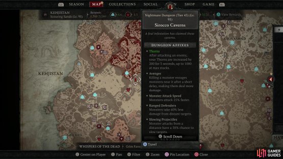 and when used will turn a dungeon into a Nightmare Dungeon, modifying the enemies within based on the properties of the Nightmare Sigil used.