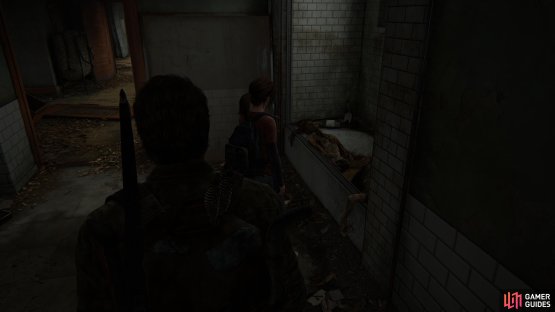 Head into the bathroom to get an optional conversation