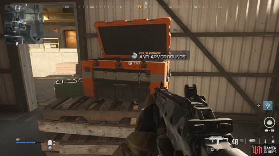 to find the Anti-Armor Rounds.