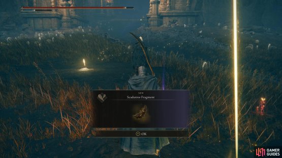 and you’ll find the first Scudatree Fragment!