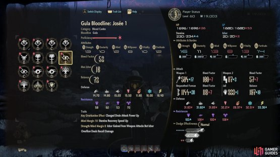 with Josee&rsquo;s E-rank Blood Code.