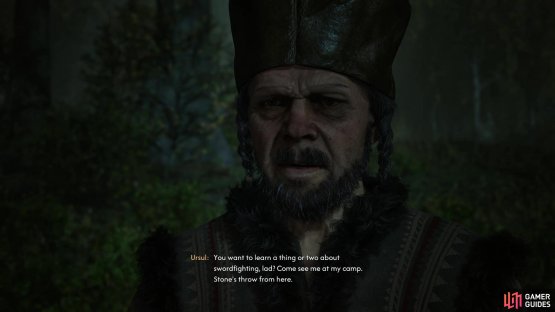 and one of your prisoners will express skepticism at your prowess.