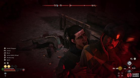 Voracious Bite is always available, and useful in a pinch for healing.