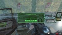 If you have a high Luck score, you can gain intel from a broken radio in the office.