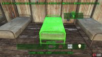 Construct a shelter if you wish, then set up some beds.
