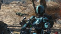 Defeat the hostile robots and talk to Ada to start the Mechanist questline.