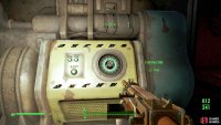 Break into a cage-off area in the basement to find a Fusion Core.