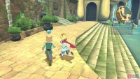 This one is running around the central plaza
