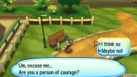 You can’t get any more courageous than saving the world!