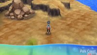 A short path dotted with breakable boulders.