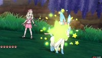 Shiny Sylveon has inverted colors compared to its normal version.