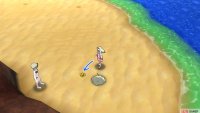 049: Northern area of the beach underneath Sandygast; need to interact with Sandygast to lure it away.