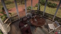 It&rsquo;s on the table underneath the gazebo