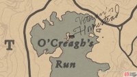 The treasure will be on a small island in the middle of O&rsquo;Creagh&rsquo;s Run