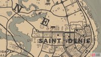The location of the Velocipede card on the map