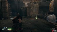 Once you&rsquo;ve dealt with the Draugr, do the same with the board to allow Atreus to pass.